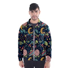 Alien Rocket Space Aesthetic Men s Windbreaker by Sarkoni