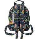 Alien Rocket Space Aesthetic Mini Full Print Backpack View2