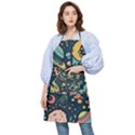 Alien Rocket Space Aesthetic Pocket Apron View1