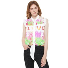 Floral T- Shirt Floral T- Shirt Frill Detail Shirt