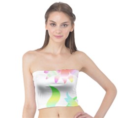 Flower Pattern T- Shirtflower T- Shirt Tube Top by EnriqueJohnson