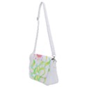 Flower Pattern T- Shirtflower T- Shirt Shoulder Bag with Back Zipper View2