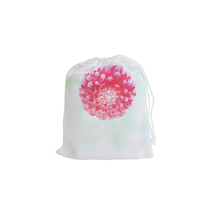 Flower T- Shirtflower T- Shirt Drawstring Pouch (Small)