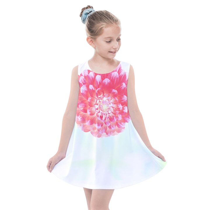 Flower T- Shirtflower T- Shirt Kids  Summer Dress