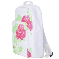 Flowers Art T- Shirtflower T- Shirt (1) Double Compartment Backpack by EnriqueJohnson