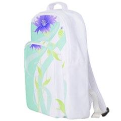 Flowers Art T- Shirtflower T- Shirt (3) Double Compartment Backpack by EnriqueJohnson