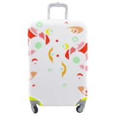 Flowers Art T- Shirtflowers T- Shirt (6) Luggage Cover (medium) by EnriqueJohnson