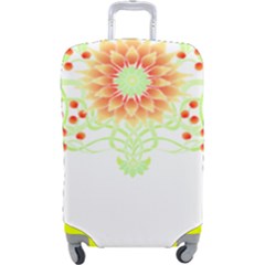 Flowers Art T- Shirtflowers T- Shirt (7) Luggage Cover (large) by EnriqueJohnson