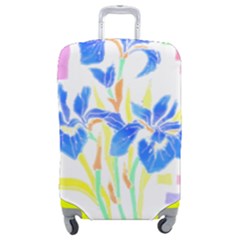 Flowers Art T- Shirtflowers T- Shirt (8) Luggage Cover (medium) by EnriqueJohnson