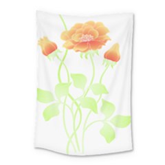 Flowers Art T- Shirtflowers T- Shirt (9) Small Tapestry by EnriqueJohnson