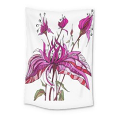 Flowers Art T- Shirtflowers T- Shirt (10) Small Tapestry