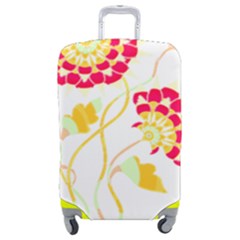 Flowers Art T- Shirtflowers T- Shirt (15) Luggage Cover (medium) by EnriqueJohnson