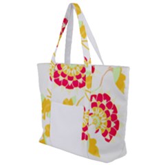 Flowers Art T- Shirtflowers T- Shirt (15) Zip Up Canvas Bag by EnriqueJohnson