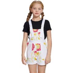 Flowers Art T- Shirtflowers T- Shirt (15) Kids  Short Overalls by EnriqueJohnson