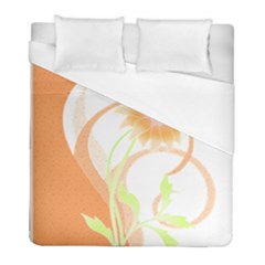 Flowers Art T- Shirtflowers T- Shirt (24) Duvet Cover (full/ Double Size)