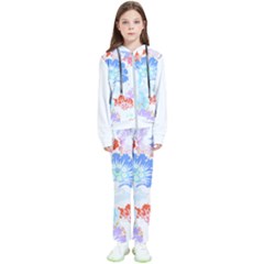 Flowers Illustration T- Shirt Sunshine Blossoms Kids  Tracksuit by EnriqueJohnson