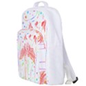 Flowers Illustration T- Shirtflowers T- Shirt (4) Double Compartment Backpack View1