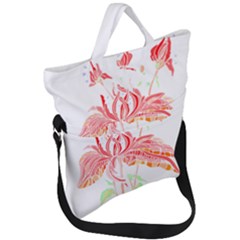 Flowers Lover T- Shirtflowers T- Shirt (3) Fold Over Handle Tote Bag by EnriqueJohnson