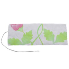 Flowers Lover T- Shirtflowers T- Shirt (6) Roll Up Canvas Pencil Holder (S)