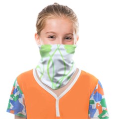 Flowers Lover T- Shirtflowers T- Shirt (6) Face Covering Bandana (Kids)