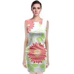 Flowers Lover T- Shirtflowers T- Shirt (8) Classic Sleeveless Midi Dress by EnriqueJohnson