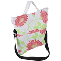 Flowers Lover T- Shirtflowers T- Shirt (8) Fold Over Handle Tote Bag by EnriqueJohnson