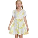 Flowers Lover T- Shirtflowers T- Shirt (11) Kids  Short Sleeve Tiered Mini Dress View1