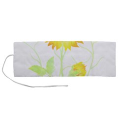 Flowers Lover T- Shirtflowers T- Shirt Roll Up Canvas Pencil Holder (m) by EnriqueJohnson