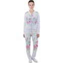 Flowers T- Shirt Batik Flower  Pattern T- Shirt Casual Jacket and Pants Set View1