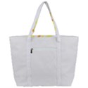 Flowers T- Shirtflowers T- Shirt (1) Zip Up Canvas Bag View3