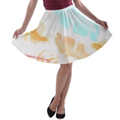 Forest T- Shirt Forest Tropical T- Shirt A-line Skater Skirt by EnriqueJohnson