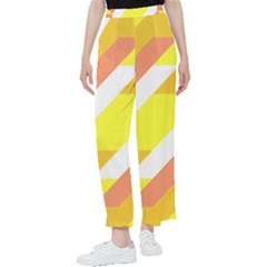 Geometric Abstract Art T- Shirt Sunrise Pattern Women s Pants  by EnriqueJohnson