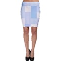 Geometric T- Shirt Blue Composition T- Shirt Bodycon Skirt View1