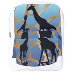 Giraffe Lover T- Shirt G I R A F F E O N G I R A F F E P R I N T P R E T T Y F O R V A C A T I O N T Full Print Backpack