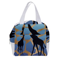 Giraffe Lover T- Shirt G I R A F F E O N G I R A F F E P R I N T P R E T T Y F O R V A C A T I O N T Boxy Hand Bag