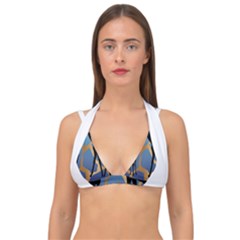 Giraffe Lover T- Shirt G I R A F F E O N G I R A F F E P R I N T P R E T T Y F O R V A C A T I O N T Double Strap Halter Bikini Top