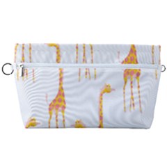 Giraffe Pattern T- Shirt Giraffes T- Shirt Handbag Organizer