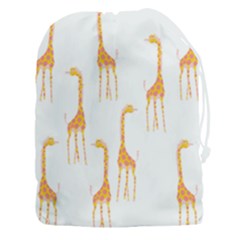 Giraffe Pattern T- Shirt Giraffes T- Shirt Drawstring Pouch (3xl) by EnriqueJohnson