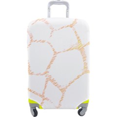 Giraffe T- Shirt Giraffe Spots T- Shirt Luggage Cover (large) by EnriqueJohnson