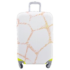 Giraffe T- Shirt Giraffe Spots T- Shirt Luggage Cover (medium) by EnriqueJohnson