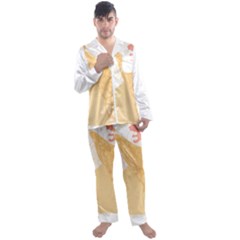 Giraffe T- Shirt Giraffe T- Shirt Men s Long Sleeve Satin Pajamas Set by EnriqueJohnson