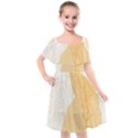 Giraffe T- Shirt Giraffe T- Shirt Kids  Cut Out Shoulders Chiffon Dress View1