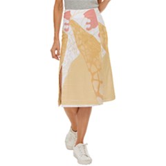 Giraffe T- Shirt Giraffe T- Shirt Midi Panel Skirt by EnriqueJohnson