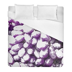 Grapes T- Shirt Purple Grapes Photo T- Shirt Duvet Cover (full/ Double Size) by EnriqueJohnson