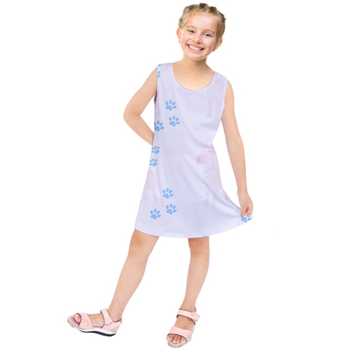 Great Dane T- Shirt Great Dane Dog Pattern T- Shirt Kids  Tunic Dress