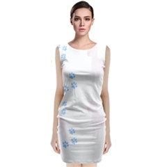 Great Dane T- Shirt Great Dane Dog Pattern T- Shirt Sleeveless Velvet Midi Dress