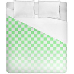 Green Checker T- Shirt Green Checker T- Shirt Duvet Cover (california King Size) by EnriqueJohnson