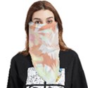 Hawaii T- Shirt Hawaii Alpha De Purple Pattern T- Shirt Face Covering Bandana (Triangle) View1