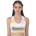 Hawaii T- Shirt Hawaii Bail Pattern T- Shirt Fitness Sports Bra View1