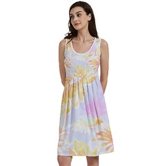 Hawaii T- Shirt Hawaii Bail Pattern T- Shirt Classic Skater Dress